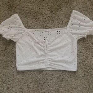 garage crop top